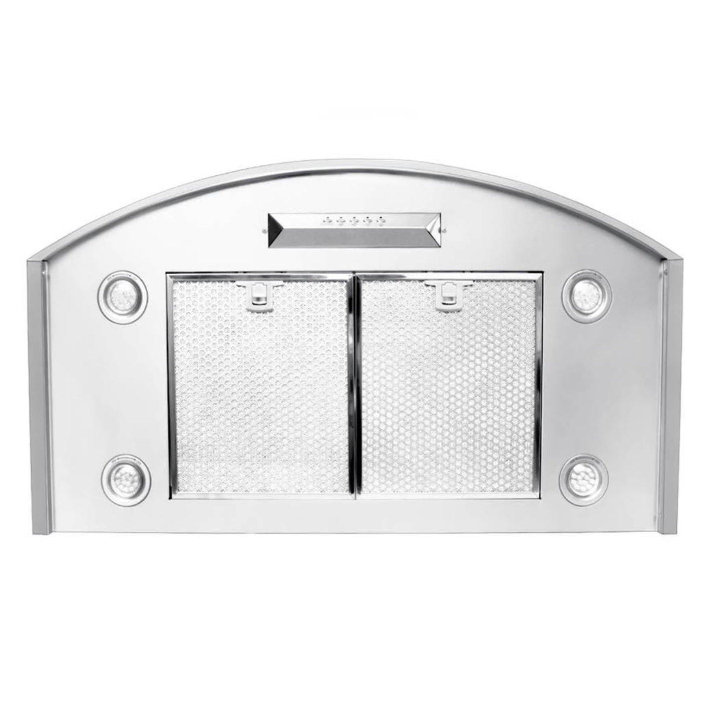 Proline Wall Mounted Range Hood, Ducted, 600 CFM, Stainless Steel Finish, Black Finish Proline Vector - PLFW Vector.30