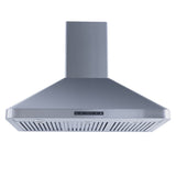 Proline Wall Mount Range Hood - 550 CFM | Stainless Steel | Space-Saving Under-Cabinet Design | Elite Dream Home Series - PLSW 129R