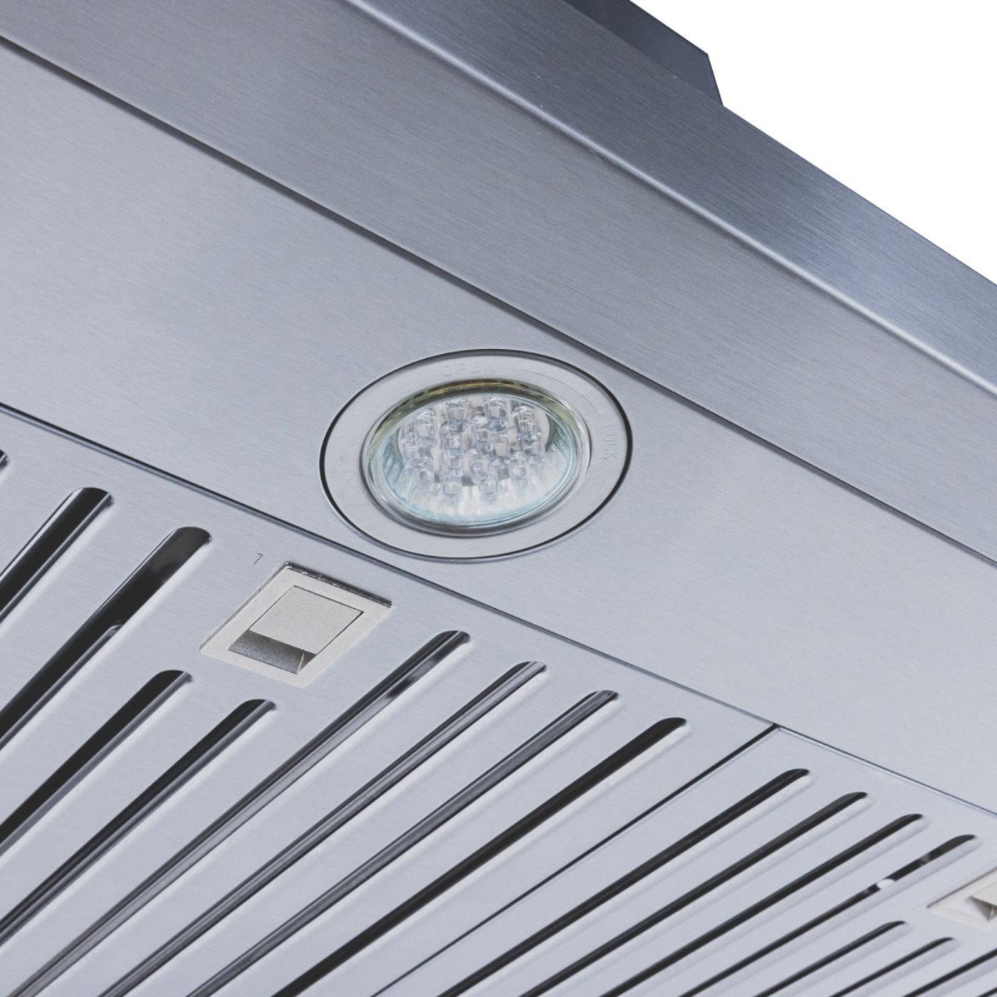 Proline Wall Mount Range Hood - 550 CFM | Stainless Steel | Space-Saving Under-Cabinet Design | Elite Dream Home Series - PLSW 129R