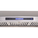 Proline PLSW 185 Under-Cabinet Range Hood - 600 CFM | Stainless Steel | Ultra-Quiet Operation and Slim Design | Elite Dream Home - PLSW 185.30