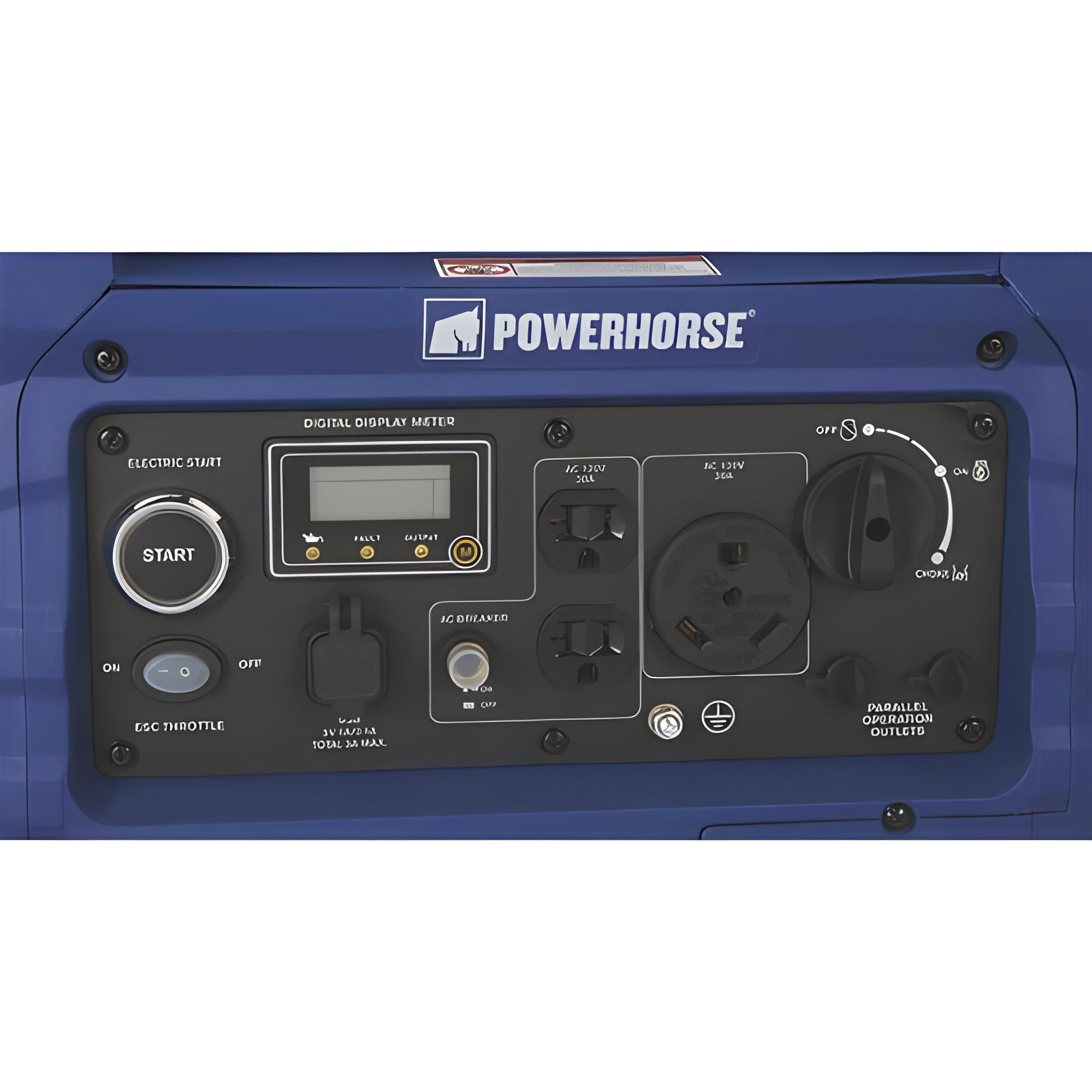 Powerhorse Inverter Generator — 4500 Surge Watts, 3500 Rated Watts, Electric Start - 96387