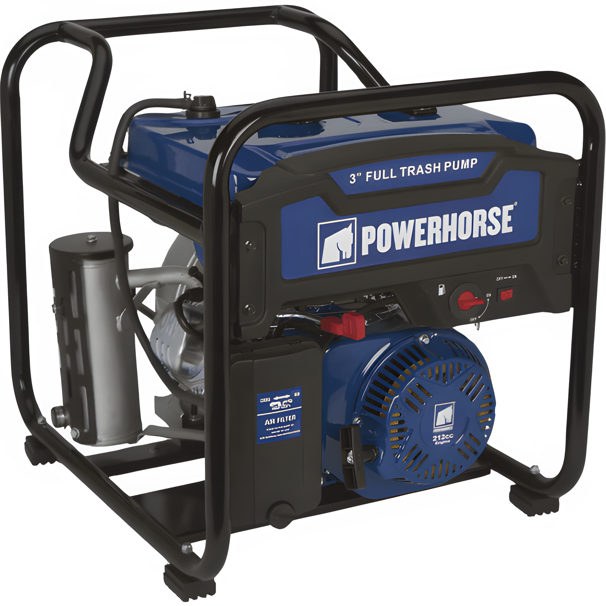 Powerhorse Full Trash 3" Water Pump Extended Run 197 GPM - 750127