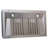 ProLine Range Hood Insert/Liner, Ducted, Up to 1200 CFM, Stainless Steel Proline - PLFL CL