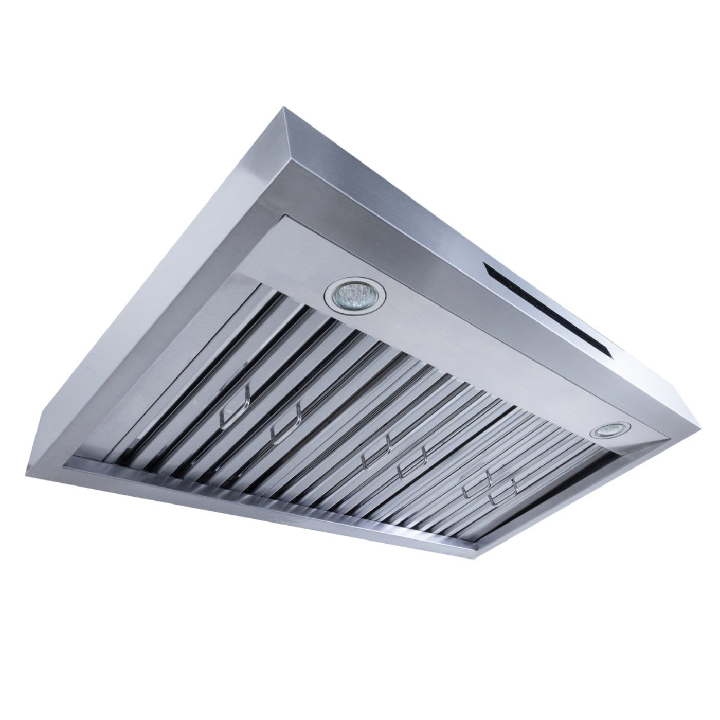 Proline King Air with Stainless Steel, White and Matte Black Finish - Dream Home Series - 550/1200 CFM, Wall-Mounted Range Hood - PLSW KING AIR.30 BLACK