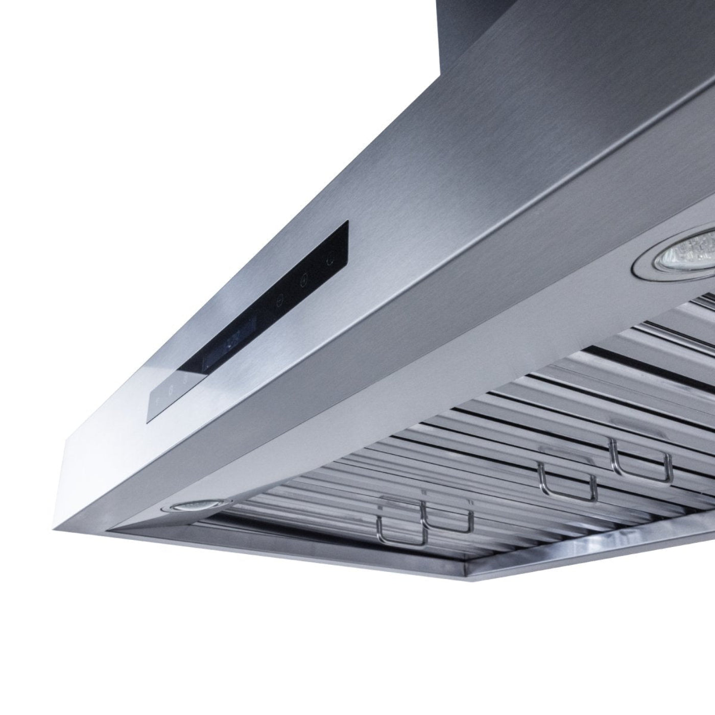Proline King Air with Stainless Steel, White and Matte Black Finish - Dream Home Series - 550/1200 CFM, Wall-Mounted Range Hood - PLSW KING AIR.30 BLACK