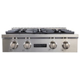 Proline PLSR 30, 36 and 48" Gas Range - 15,000 BTUs of Unmatched Performance in a Compact, Elegant Design - PLST 30G