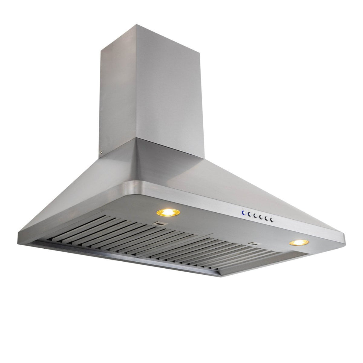 Proline Indoor/Outdoor Wall-Mounted Range Hood, Ducted, 900/1200 CFM, Stainless Steel Finish - PLJW 129