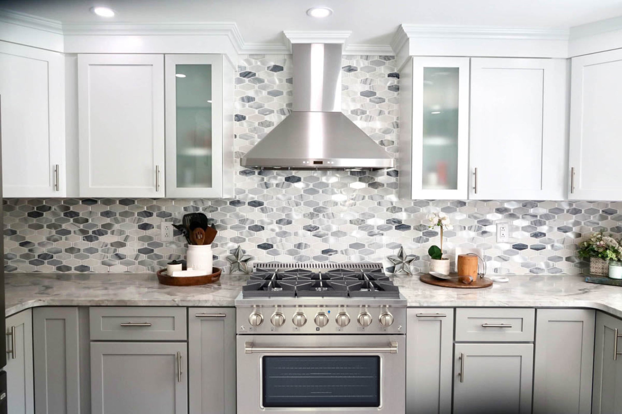 Proline PLSR 30, 36, and 48" Gas Range - 15,000 BTUs Available in Stainless Steel, Matte Black, Gloss White options - PLSR 30GG