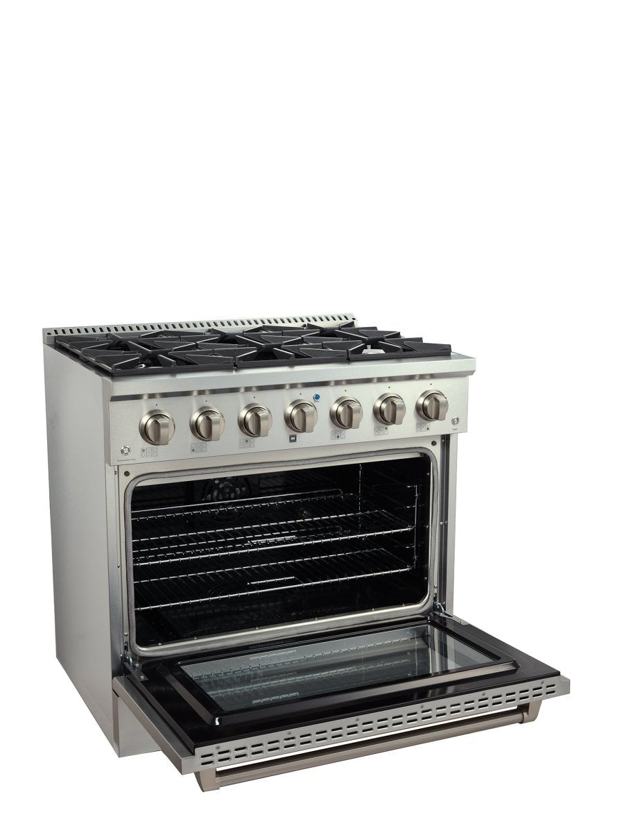 ProLine Dual Fuel Kitchen Range 15,000 BTUs Available in Stainless Steel, Matte Black, Gloss White options - PLSR 30GE