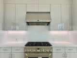 Proline Under-Cabinet Range Hood, Convertible to Ductless, 1000/2000 CFM, Stainless Steel Finish Proline - PLFW 832
