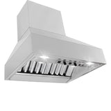 Proline Wall Mounted Range Hood, Ducted, Variable CFM, Stainless Steel Finish, Outdoor Rated Finish option Proline - ProVWC