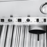 Proline Wall Mounted Range Hood, Ducted, Variable CFM, Stainless Steel Finish, Outdoor Rated Finish option Proline - ProVWC