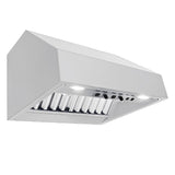 Proline Under-Cabinet Range Hood, Ducted, Variable CFM, Stainless Steel Finish, Outdoor Rated Finish option - Proline - ProVW