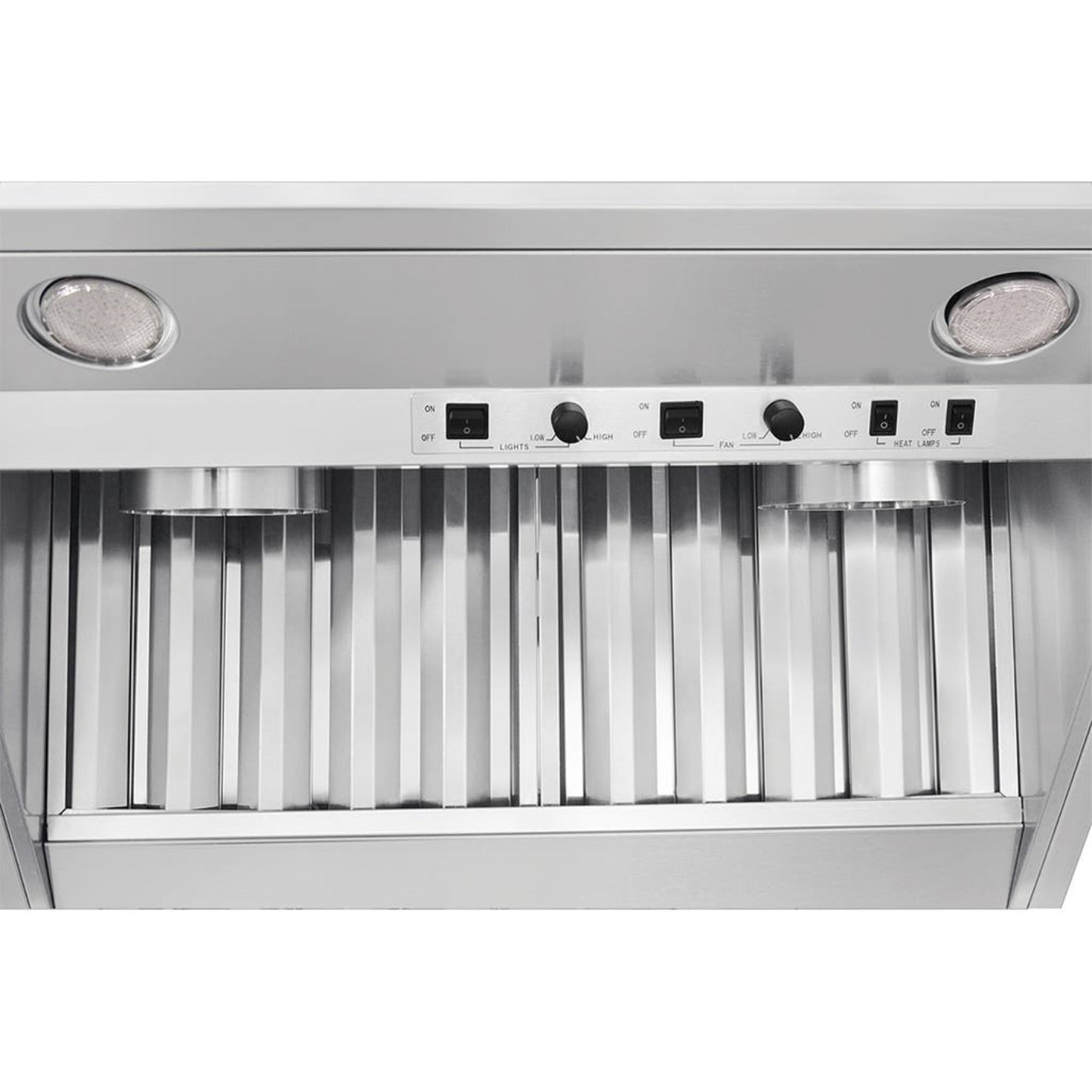 Proline Under-Cabinet Range Hood, Ducted, Variable CFM, Stainless Steel Finish, Outdoor Rated Finish option - Proline - ProVW