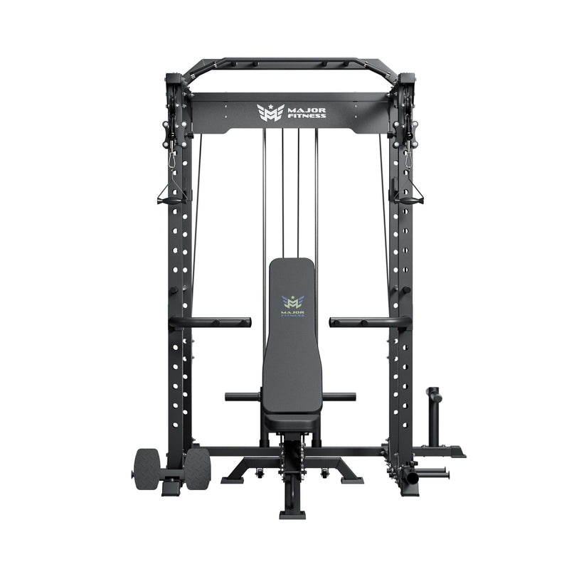 MAJOR FITNESS All-In-One Home Gym Power Rack PLM03 - K3BL