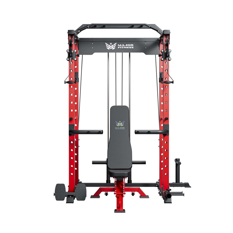 MAJOR FITNESS All-In-One Home Gym Power Rack PLM03 - K3BL