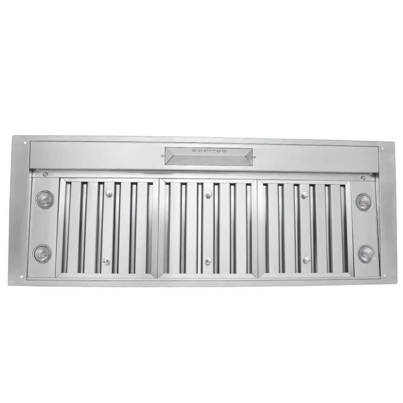 ProLine Range Hood Insert/Liner, 15, 18 or 21 inch Deep Options, Ducted, 600/1200 CFM, Stainless Steel Proline - PLJL Hurricane
