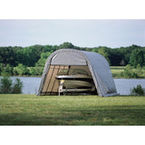ShelterLogic | ShelterCoat 12 x 20 ft. Wind and Snow Rated Garage Round Gray STD - 71332