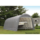 ShelterLogic | ShelterCoat 15 x 24 ft. Wind and Snow Rated Garage Round Gray STD - 95360