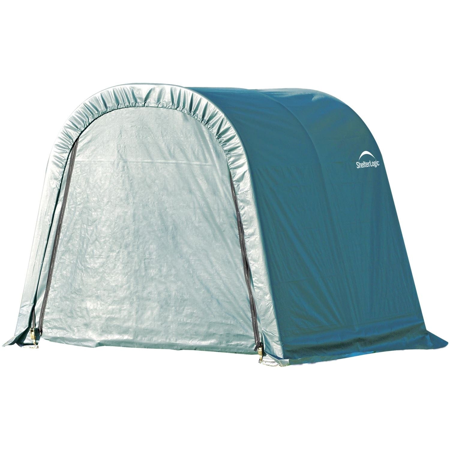 ShelterLogic | ShelterCoat 8 x 8 ft. Wind and Snow Rated Garage Round Green STD - 76804