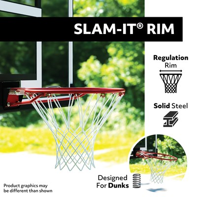 Lifetime Adjustable Portable Basketball Hoop 52-Inch Polycarbonate