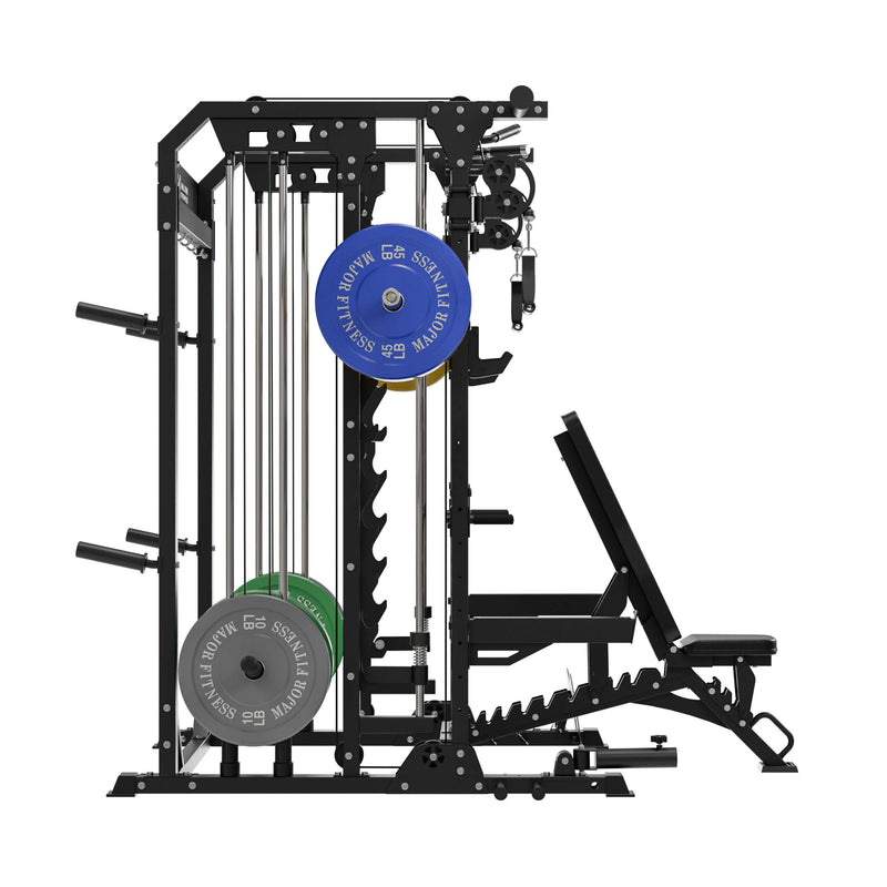 MAJOR FITNESS All-In-One Home Gym Smith Machine Spirit B52 - B52BL