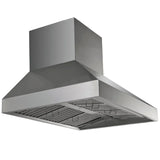 Proline Wall Mounted Range hood, Ducted, 2000 CFM, Thick 304 Stainless Steel - PLGW WC BBQ Ultra