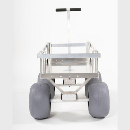 Alumacart Calypso Cruiser Rust Resistant Beach and Fishing Wagon with Rod Holders New