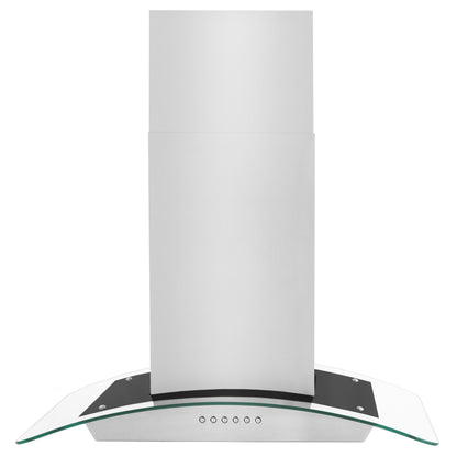 Alpine ZLINE Alpine Series Convertible Island Mount Range Hood in Stainless Steel (ALP70IS) - ALP70IS-30