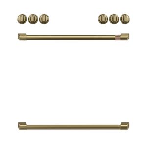 CAFE Café(TM) Handle Kit - Range Brushed Brass - CXFCHHKPMCG-KT