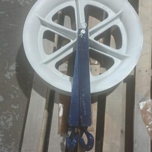 Current Tools 4424 Right Angle Twin Yoke 24in. Diameter Sheave - Reconditioned - Current Tools 4424