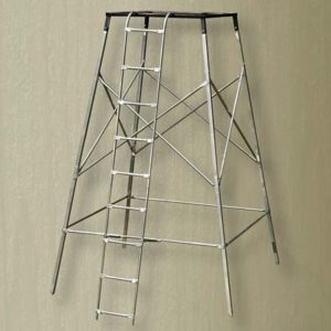 Advantage Hunting 2-Person 10' Galvanized Quadpod Kit - 503250
