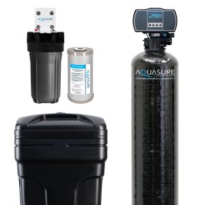 Aquasure Harmony Series | 48,000 GRAINS Water Softener & Triple Purpose Pre-Filter - AS-HS48SCP