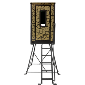 Muddy Gunner Steel Box Hunting Blind with 5 ft. Tower - MUD-BBBST1000-5C