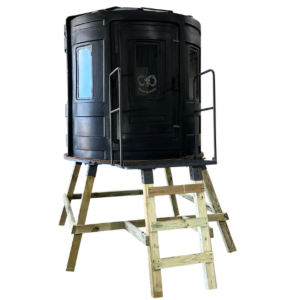 RAM 700 Elevated Hunting Blind with Tinted Windows for Bow and Gun - 7034