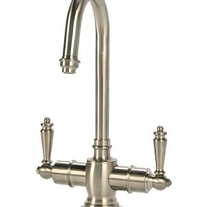 AquaNuTech Traditional C-Spout Hot & Cold Water Filtration Faucet New - HC2200-CH