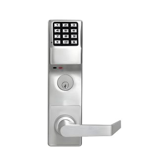 Alarm Lock Trilogy Classroom Mortise Lever Set w/ High Capacity Audit Trail - US26D - Satin Chrome - Left Handed - Grade 1 - ALL-DL3500CRL-26D