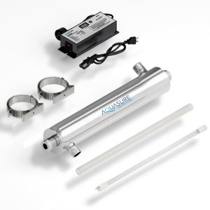 Aquasure Quantum Series | 18 GPM Ultraviolet UV Light Whole House Filtration System, 48W - AS-UV18HO