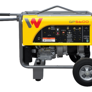 Wacker Neuson GP5600A Portable Generator w Wheel Kit #5100041979