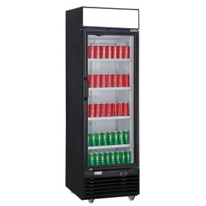 Chef AAA - Commercial Single Glass Swing Door Merchandiser Refrigerator - TSM-12R