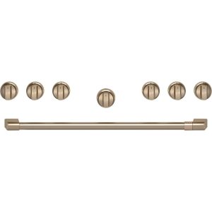 CAFE Café 36" Brushed Bronze Handle & Knob Set for Pro Range and Rangetop - CXPR6HKPTBZ-KT