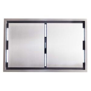 Proline Ceiling Flush Range Hood in 42 inches wide, 1200 CFM, Stainless Steel Finish - PLFI Flush Mount Island Pro.42