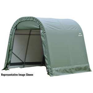 ShelterLogic | ShelterCoat 11 x 8 ft. Wind and Snow Rated Garage Round Green STD - 77822