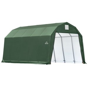 ShelterLogic | ShelterCoat 12 x 24 x 11 ft. Garage Barn Green STD - 90154
