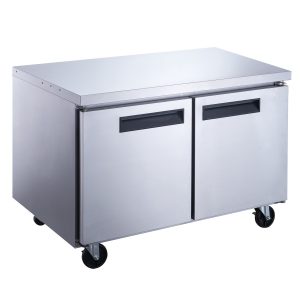 Chef AAA - Commercial 48" Undercounter Worktop Freezer 12.2cu.ft. NSF - TUC48F