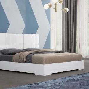 Whiteline Mods - Anna King Bed BK1207 - BK1207-WHT